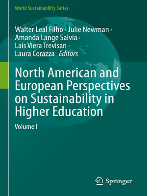 cover image of North American and European Perspectives on Sustainability in Higher Education